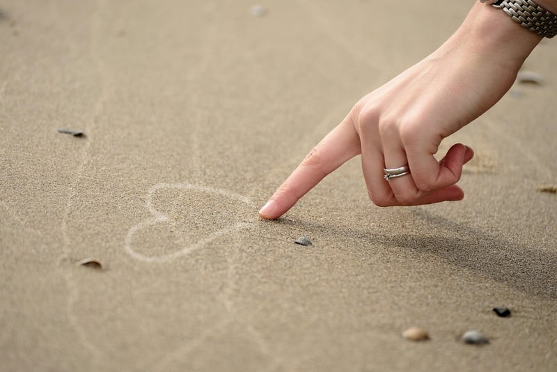 Hands forming a heart